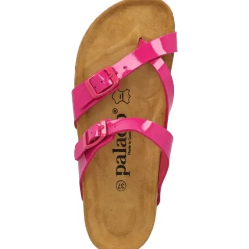 Palado Cres Lack, Pantoletten, Damen, Pink