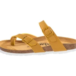 Palado Cres Matt, Pantoletten, Damen, Senfgelb