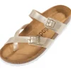 Palado Cres Metallic, Pantoletten, Damen, Gold