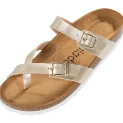Palado Cres Metallic, Pantoletten, Damen, Gold