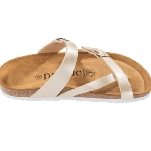Palado Cres Metallic, Pantoletten, Damen, Gold