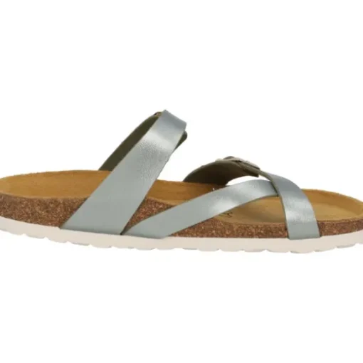 Palado Cres Metallic, Pantoletten, Damen, Olive