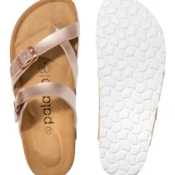 Palado Cres Metallic, Pantoletten, Damen, Rose