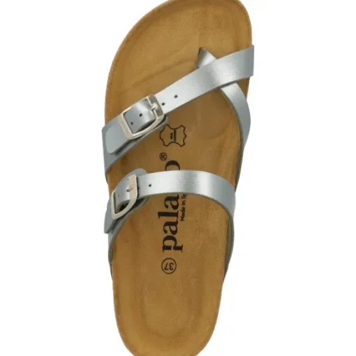 Palado Cres Metallic, Pantoletten, Damen, Olive