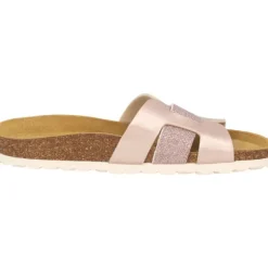 Palado Crisui, Pantoletten, Damen, Rosa Metallic