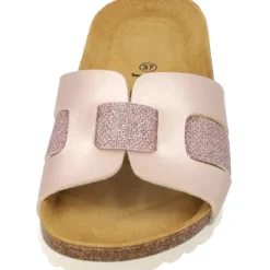 Palado Crisui, Pantoletten, Damen, Rosa Metallic