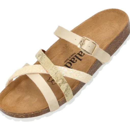 Palado Cruisi, Pantoletten, Damen, Gold Multisparkle