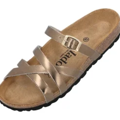 Palado Cruisi Premium Leather, Pantoletten, Damen, Bronze Metallic