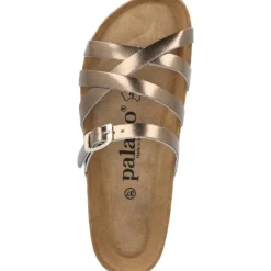 Palado Cruisi Premium Leather, Pantoletten, Damen, Bronze Metallic