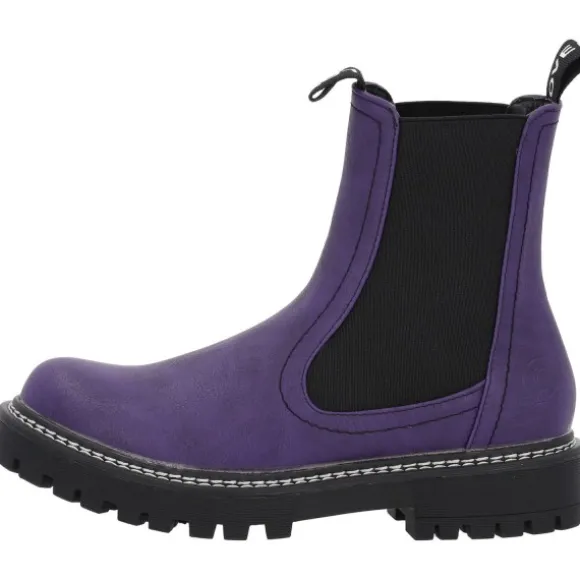 Palado Dedej, Chelsea Boots, Damen, Lila
