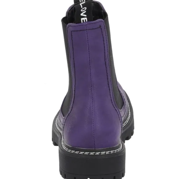 Palado Dedej, Chelsea Boots, Damen, Lila