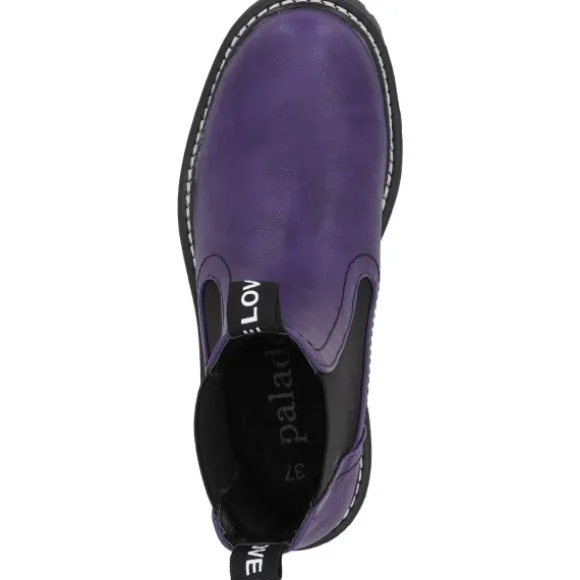 Palado Dedej, Chelsea Boots, Damen, Lila