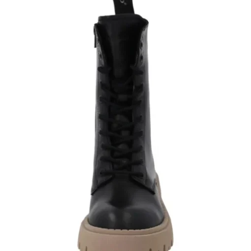 Palado Delos, Schnürstiefel, Damen, Schwarz/Beige