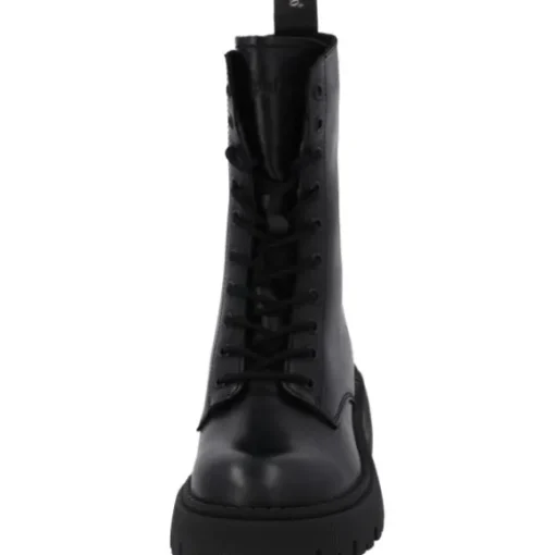 Palado Delos, Schnürstiefel, Damen, Schwarz Glatt