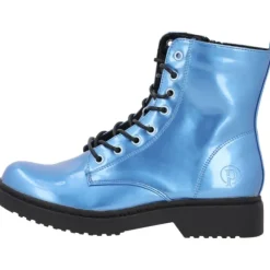 Palado Djerba Gloss by Sila Sahin, Schnürstiefel, Damen, Blau