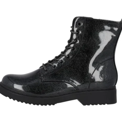 Palado Djerba Gloss by Sila Sahin, Schnürstiefel, Damen, Schwarz