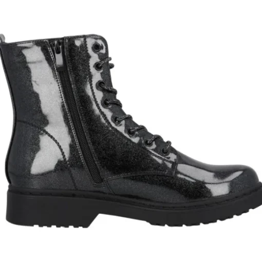 Palado Djerba Gloss by Sila Sahin, Schnürstiefel, Damen, Schwarz