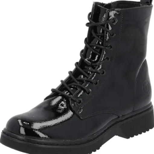 Palado Djerba, Schnürstiefel, Damen, Schwarz Lack