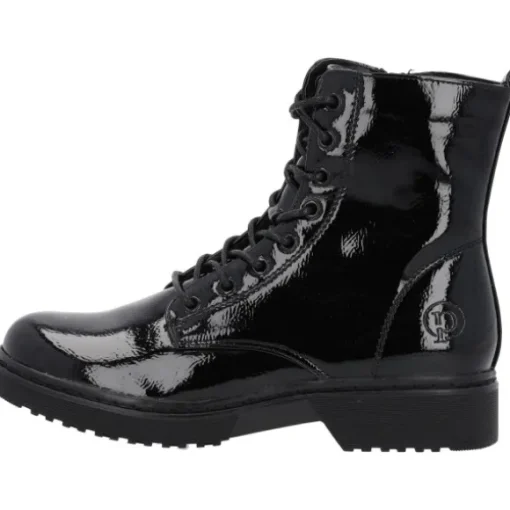 Palado Djerba, Schnürstiefel, Damen, Schwarz Lack
