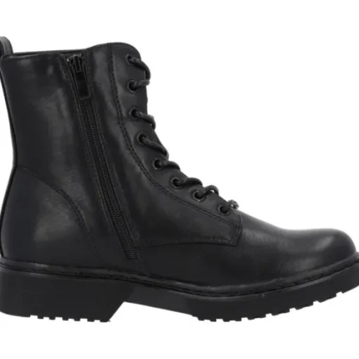 Palado Djerba, Schnürstiefel, Damen, Schwarz Matt