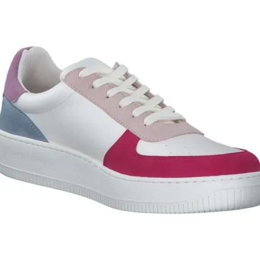 Palado Domian, Sneakers Low, Damen, Weiß/Fuchsia
