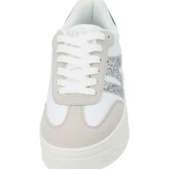 Palado Drotea, Sneakers Low, Damen, Weiß/Silber
