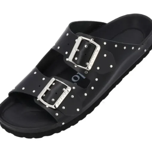 Palado Elaha Rivet, Pantoletten, Damen, Schwarz