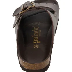 Palado Elaha Rivet, Pantoletten, Damen, Dunkelbraun