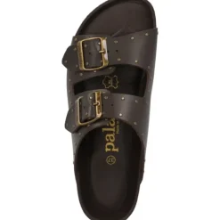 Palado Elaha Rivet, Pantoletten, Damen, Dunkelbraun