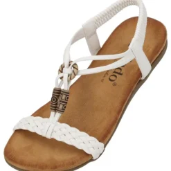Palado Ereshi by Sila Sahin, Komfort-Sandalen, Damen, Weiß