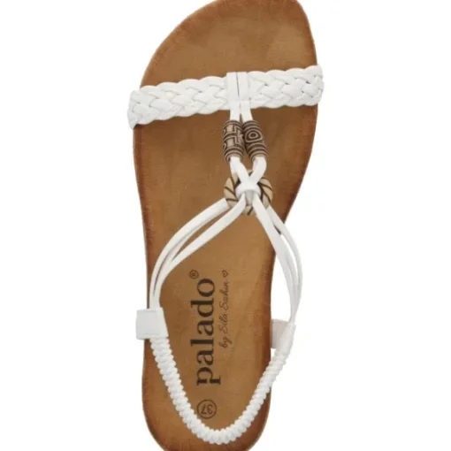 Palado Ereshi by Sila Sahin, Komfort-Sandalen, Damen, Weiß