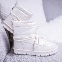 Palado Falenas by Sila Sahin, Winterstiefel, Damen, Beige