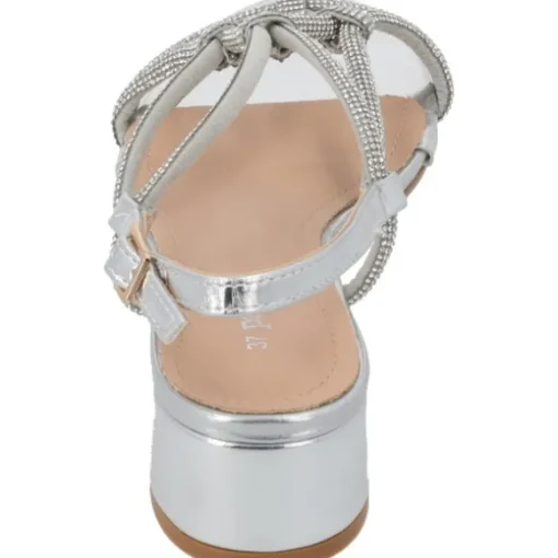 Palado Fanala by Sila Sahin, Riemchensandaletten, Damen, Silber
