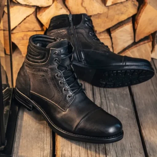 Palado Ferben, Schnürstiefeletten, Herren, Grau