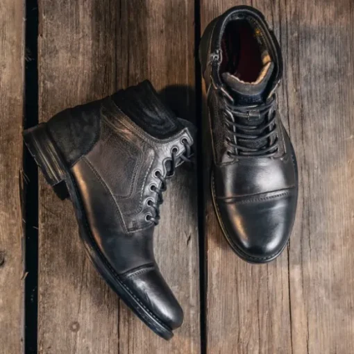 Palado Ferben, Schnürstiefeletten, Herren, Grau