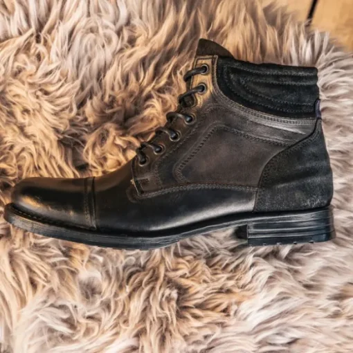 Palado Ferben, Schnürstiefeletten, Herren, Grau