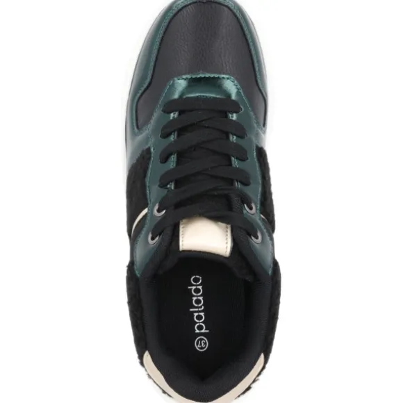 Palado Filfla, Sneakers Low, Damen, Green/Leopard