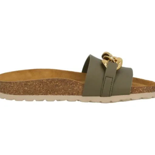 Palado Gozo, Pantoletten, Damen, Khaki Matt