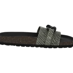 Palado Gozo Zebra, Pantoletten, Damen, Olive