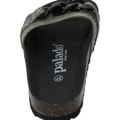 Palado Gozo Zebra, Pantoletten, Damen, Olive