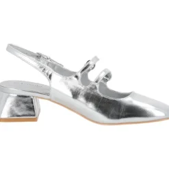 Palado Guhala, Sling-Pumps, Damen, Silber Metallic