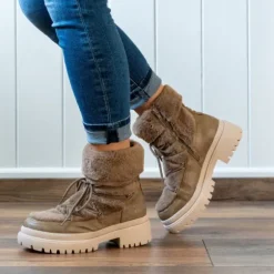 Palado Ithaka, Winterstiefel, Damen, Beige