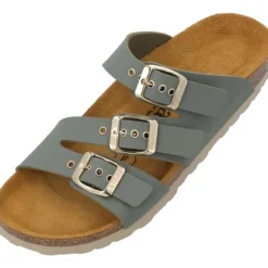 Palado Jalexi, Pantoletten, Damen, Olive