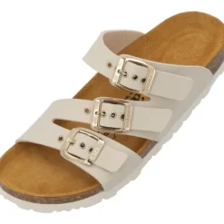 Palado Jalexi, Pantoletten, Damen, Beige