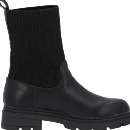 Palado Kelaxe, Chelsea Boots, Damen, Schwarz