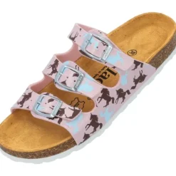 Palado Kids Capri G Print, Pantoletten, Kinder, Rosa Unicorn