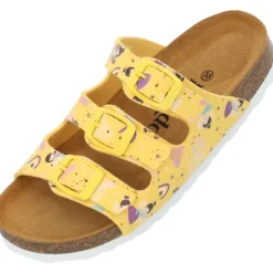 Palado Kids Capri G Print, Pantoletten, Kinder, Gelb Fairy