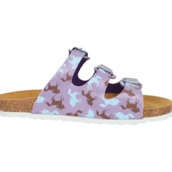 Palado Kids Capri G Print, Pantoletten, Kinder, Lila Unicorn