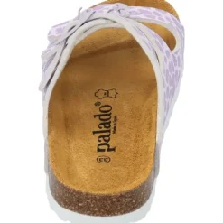 Palado Kids Capri G Print, Pantoletten, Kinder, Weiß Leo