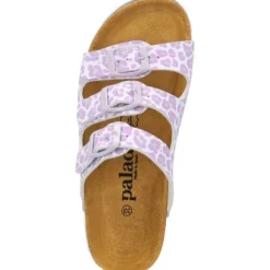 Palado Kids Capri G Print, Pantoletten, Kinder, Weiß Leo